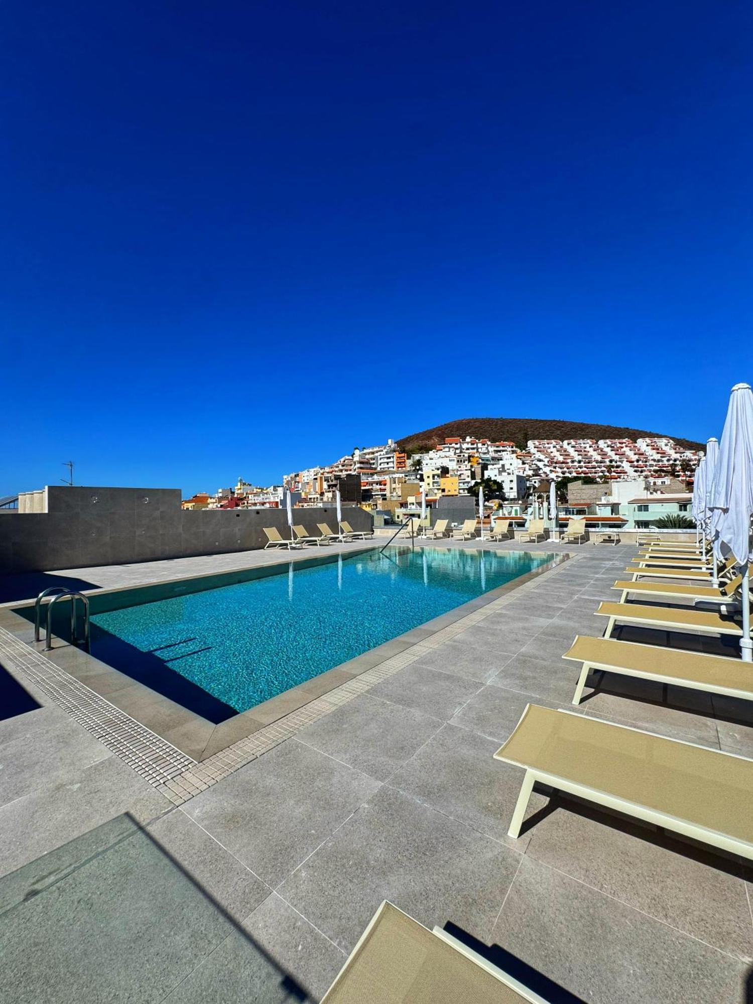 Hotel Reveron Plaza Лос Кристианос Экстерьер фото